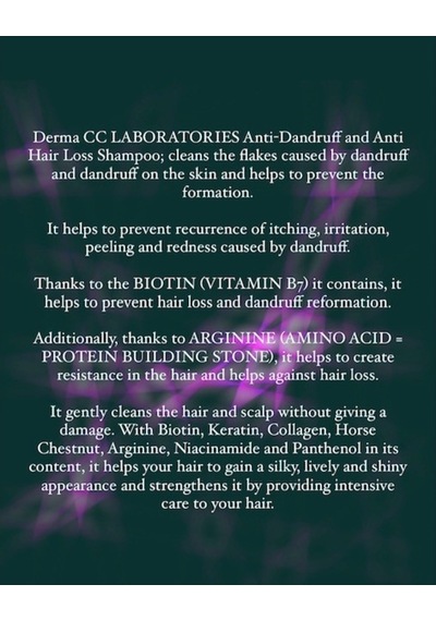 Derma Cc Laboratories C Gel Şampuan 2 x 500 ML