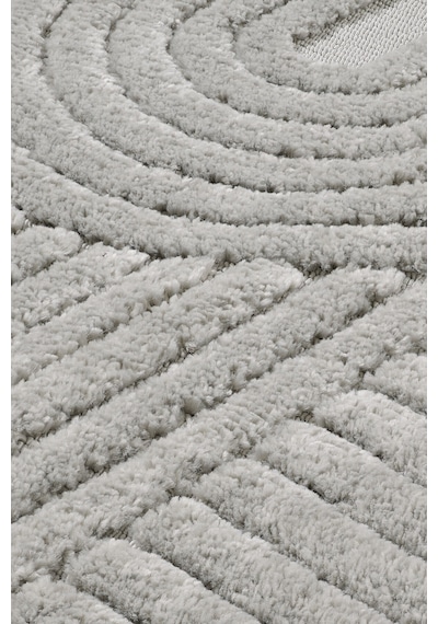 Mariesse Home Elit Bukleli Yumuşak Koridor Kesme Yolluk Dokuma Makine Halısı Yb0691b Gri