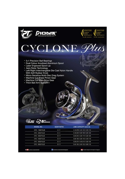 Pioneer Cyclone Plus Cyc-6000plus Spin Olta Makinesi