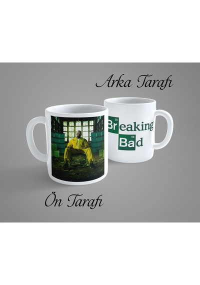 Breaking Bad Heisenberg Porselen Kupa Bardak Beyaz