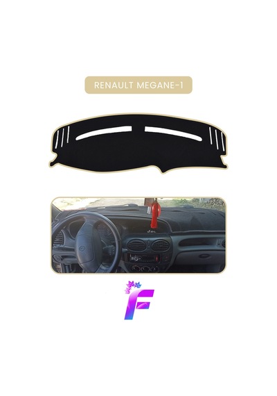 Renault Megane 1 Araca Özel Torpido Örtüsü Ön Göğüs Kılıfı Tam Koruma Oto Aksesuar A49 Torpido Halısı