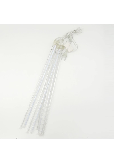 Meteor Kayan Tüp Led Işık 50 CM 10'Lu Set Beyaz Işık