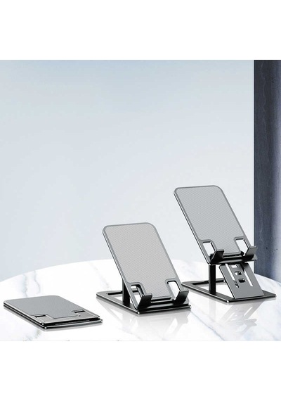 Zore H8 Tablet Telefon Standı-Gri
