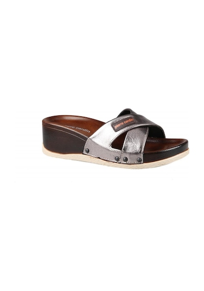 Pierre Cardin Pc-3217 Ortopedik Platin Kadın Terlik Platin