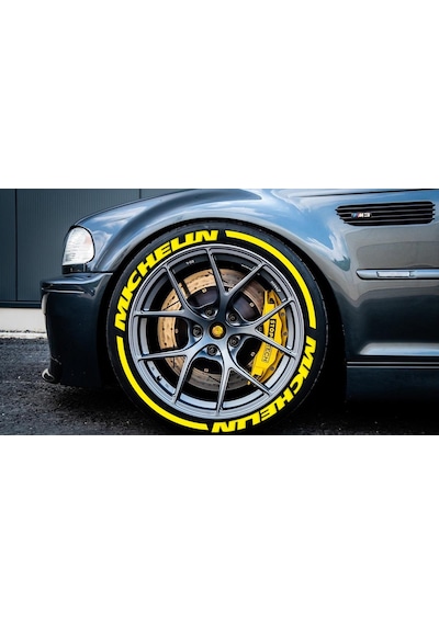 Motorsiklet 8X Ince Yanak Lastik Her Lastiğe Uyumlu 18Mm Sticker (524844578)