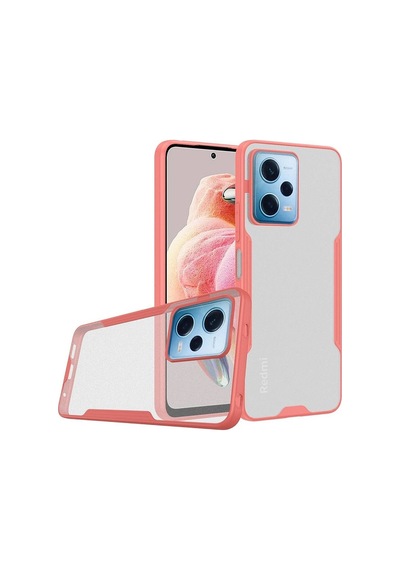 Xiaomi Redmi Note 12 5g Kılıf Platin Silikon - Pembe Evimdeyokyok