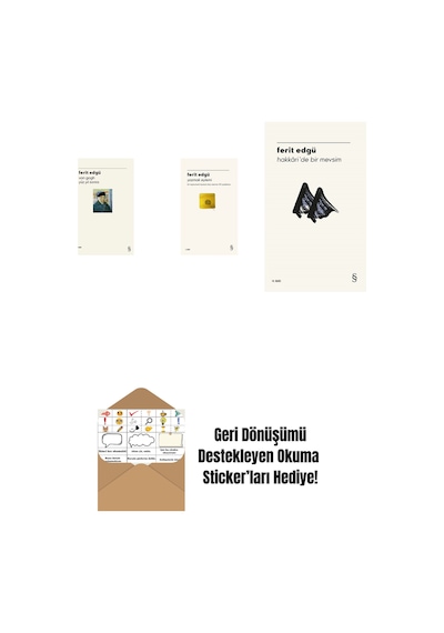Van Gogh - Yüz Yıl Sonra + Yazmak Eylemi + Hakkâri'de Bir Mevsim + Okuma Sticker'ları