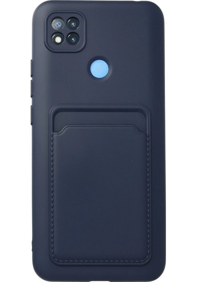 Hnrlıshp Newface Xiaomi Redmi 9c Kılıf Kelvin Kartvizitli Silikon - Lacivert