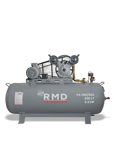 R.m.d Kompresör Hava Kompresörü Pistonlu 500 Lt 2 Kafa 8 Bar 5.5 Hp I Paı290ı500