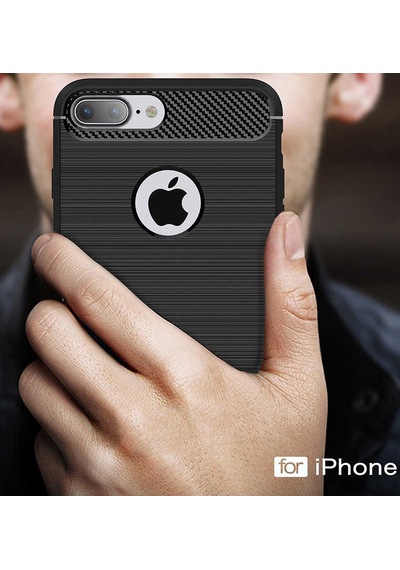 Apple Uyumlu iPhone 8 Plus Kılıf Zore Room Silikon Kapak Lacivert