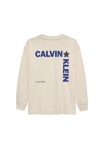 Calvin Klein Erkek Çocuk Tişört Ib0ıb02614 Gri