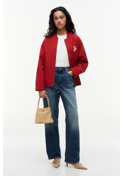 Tommy Hilfiger Th Marına Bucket Nylon Kadın Yeşil Çanta - Aw0aw18831