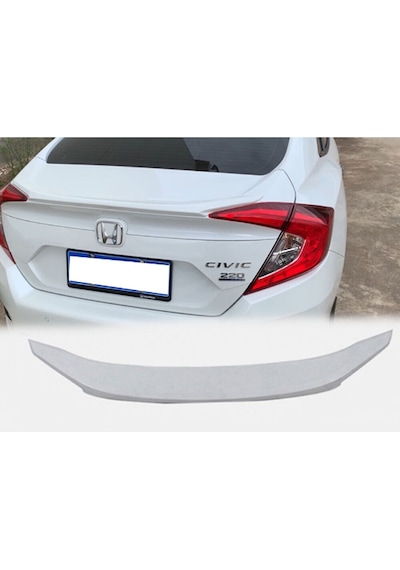 HONDA CİVİC 2019-FC5 SEDAN PLASTİK BOYASIZ ANATOMİK SPOYLER