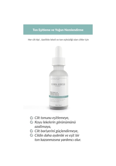 Derma Armour Fade Away & Glow Aydınlatıcı Serum 30 ML