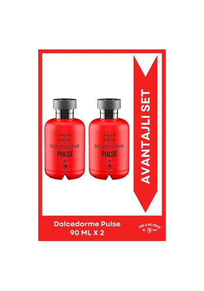 Dolcedorme Pulse 90ml Odunsu, Baharatlı 2'li Erkek Parfüm Seti Stcc021145 Baharat - Odunsu