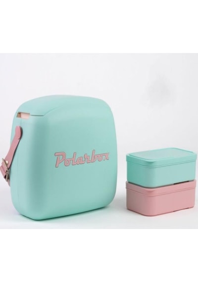 Polarbox Cooler Bag Verde Agua - Rosa Pop