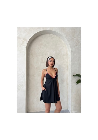 Verymoda Askıllı Elbise Vmd2793 Siyah