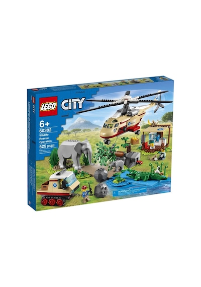LEGO® City 60302 Vahşi Hayvan Kurtarma Operasyonu 525 Parça