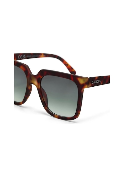 Okkia Roma Unisex Güneş Gözlüğühavana/ Lens: Yeşil Kahverengi
