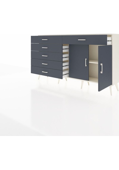Arges Konsol Tek Raflı 6 Çekmeceli 2 Kapaklı 176x30x99 Aytaşı-ant Aytaşı-antrasit Arges Konsol Tek Raflı 6 Çekmeceli 2 Kapaklı 176x30x99 Aytaşı-ant Aytaşı-antrasit