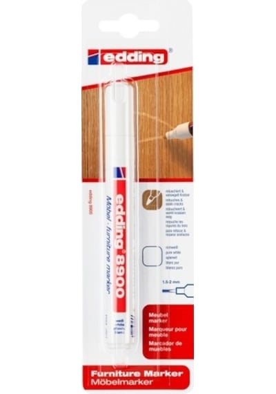 Edding 8900 Mobilya Rütuş Kalemi Beyaz 624