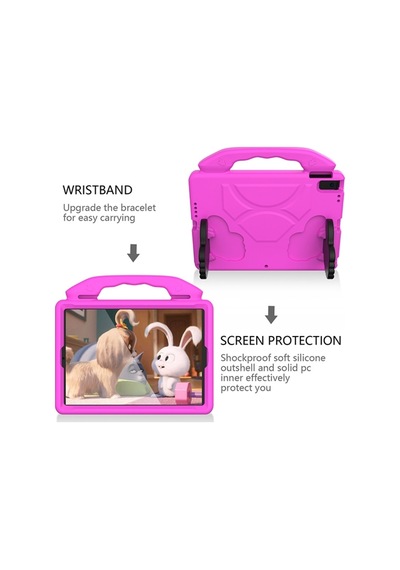 Apple Uyumlu iPad, 9 10.2 Inch Premium Standlı Zırh Kılıf-Shockproof Case