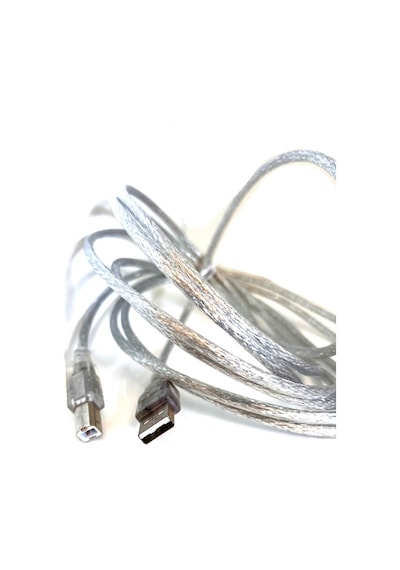 AoGo Usb Yazıcı Kablosu Usb 2.0 Tip A Erkek B Erkek Usb 2.0 3 M