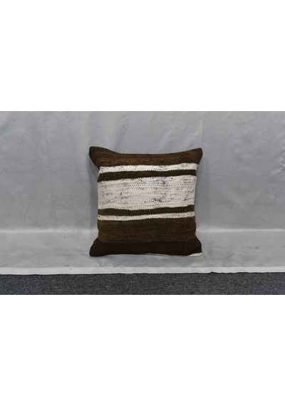 Zehra Abla Halı Yeni El Dokuma Dekoratif Kilim Kırlent Yastık Kılıfı 6071