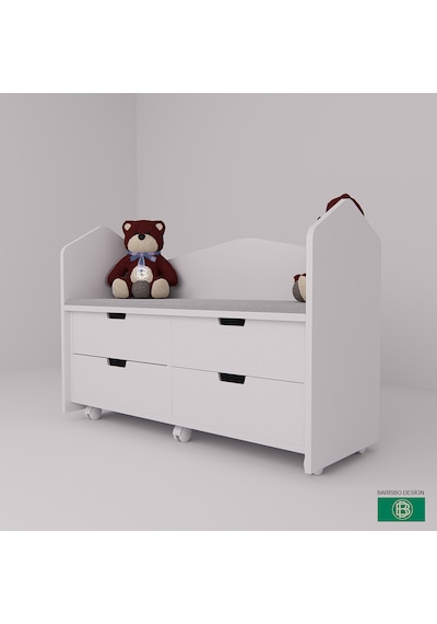 Çocuk Odası Tekerlekli Oturma Yerli Ve Çekmeceli Mobilya Çocuk Odası Tekerlekli Oturma Yerli Ve Çekmeceli Mobilya