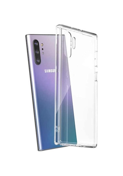 Galaxy Note 10 Plus Kapak Şeffaf Süper Silikon Kılıf 50 x 22
