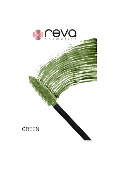 Reva Lash Booster & Full Volume Color Mascara 453 Green