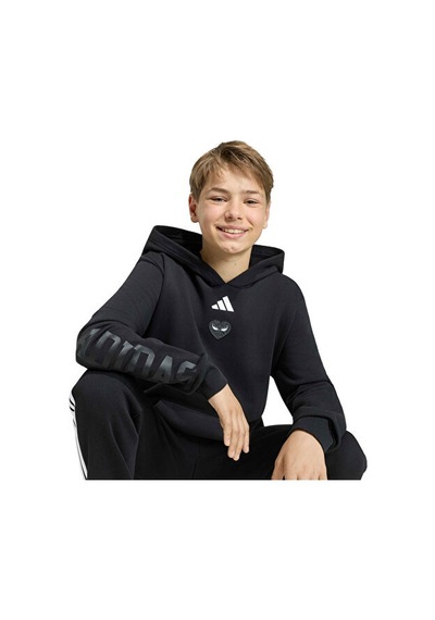 Adidas J Marvel Spıder-man Hd Çocuk Günlük Sweatshirt Kg6130 Siyah