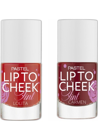 Pastel Lip To Cheek Tint Allık Ruj Carmen 01 + Lolita 02 2'li