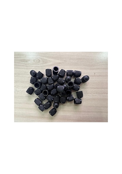 20 Adet Universal Siyah Plastik Orijinal Standart Lastik Sibop Kapağı Seti 4x5 Kapak Set