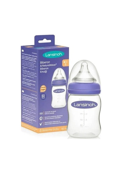 Lansinoh 75580 Natural Wave Silikon Uçlu Biberon 160ml