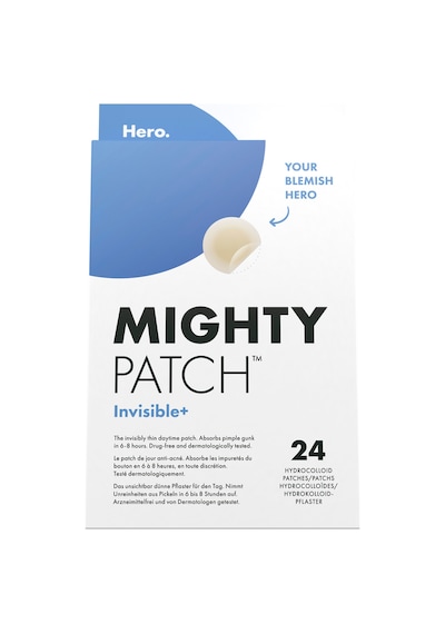 Hero Mighty Patch Görünmez+ Sivilce Karşıtı Gündüz Hidrokolloid Bant 24'lü