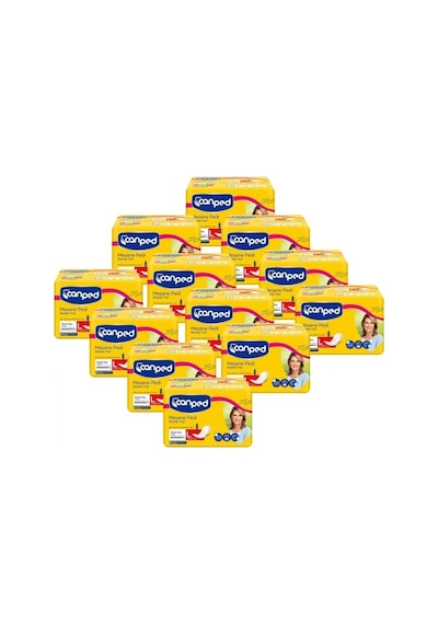 Medikaltec Canped Mesane Pedi Büyük Large 10li 12 Paket 120 Adet