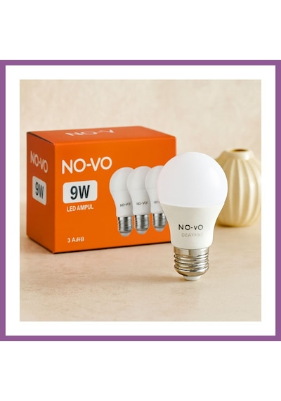 Bezos Led Ampul E27 9w 6500k 806lm Rengaren Standart