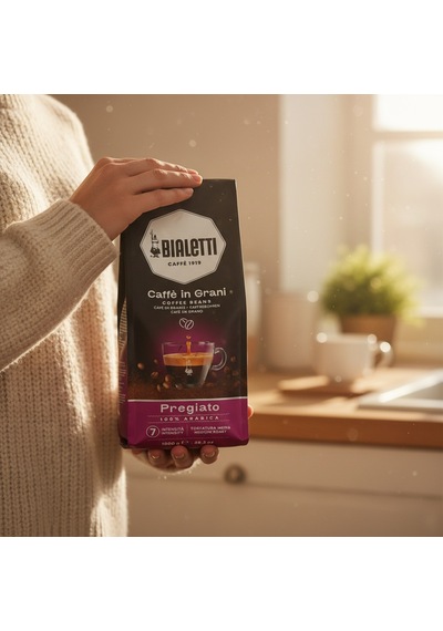 Bialetti Pregiato 2'li Çekirdek Kahve 1kg Çekirdek Kahve