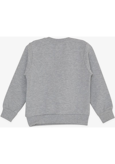 Breeze Girls & Boys Erkek Çocuk Sweatshirt Yazı Baskılı 2-6 Yaş, Açık Gri Melanj-açık Gri Melanj Açık Gri Melanj Breeze Girls & Boys Erkek Çocuk Sweatshirt Yazı Baskılı 2-6 Yaş, Açık Gri Melanj-açık Gri Melanj Açık Gri Melanj