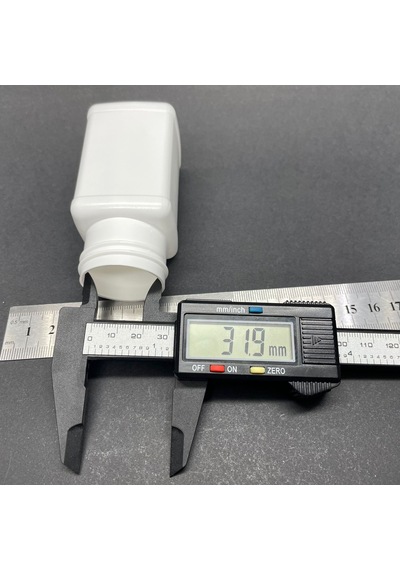 100 Cc Tablet Şişesi - Kapaklı- 100ml Kapsül Kutusu X 10 Adet