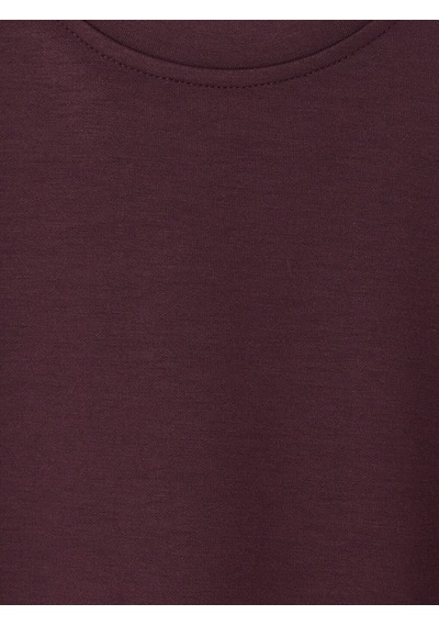 Lcw Everyday Mürdüm Soft Touch Oversize Elbise