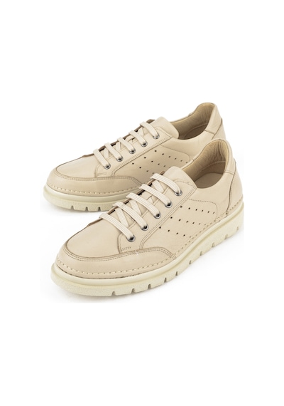 Ziya, Kadın Hakiki Deri Sneaker 1511035z6203 Bej 1511035z6203 340 Bej