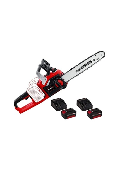 Einhell Ge-lc 36/35li Şarjlı Akülü Ağaç Motoru 36v+2x4.0 Starkit