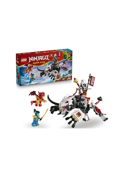 LEGO® NINJAGO® Zilvar ve Ejderha Canavar Grimtak 71863 - 7 Yaş ve Üzeri için 3 Minifigür İçeren Oyuncak Yapım Seti (232 Parça)