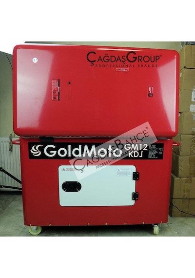 GoldMoto GM12KTDJ Dizel Marşlı Kabinli Jeneratör 12 KW Trifaze