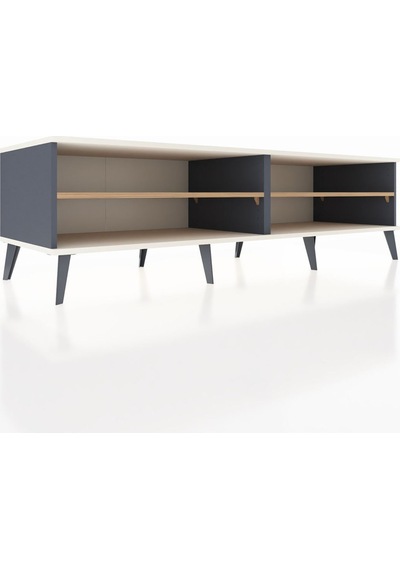 Kronos Tv Ünitesi 2 Raflı 176x59x51 Antrasit-aytaşı/çam Aytası/atlas Çam Kronos Tv Ünitesi 2 Raflı 176x59x51 Antrasit-aytaşı/çam Aytası/atlas Çam