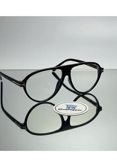 Zenit Modern Çerçeveli Gözlük Unisex Yuvarlak Stil Sahibi Mavi Işık Korumalı Camları Değişebilir Siyah