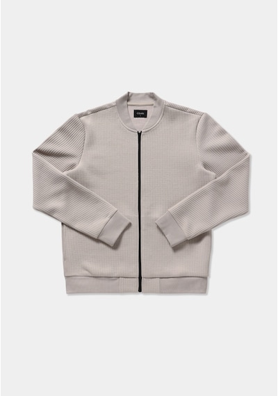 Colin's Colins Slim Fit Fermuarlı Erkek Taş Ceket Cl1081467 Q1.v2 Stn
