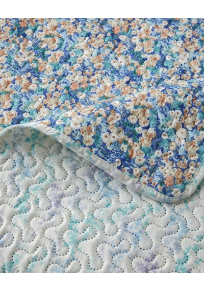 English Home Blossom Haze Çift Kişilik Çok Amaçlı Örtü 200x220 Cm Mor Mor